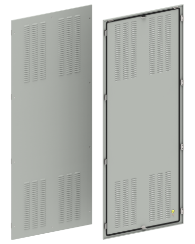 FORMAT Панель задняя вентилируемая 2000х800мм IEK (FO-00-PBV-200-080) в Тюмени Аксессуары для стоек и шкафов Pintop.ru