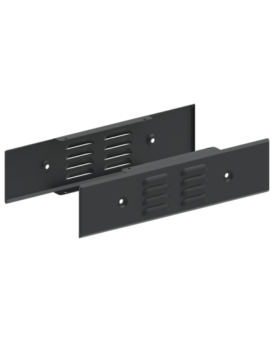 FORMAT Панель цоколя вентилируемая 100х400мм RAL7021 (2шт/компл) IEK (FO-00D-PCV-010-040-7021) в Тюмени Аксессуары для стоек и шкафов Pintop.ru