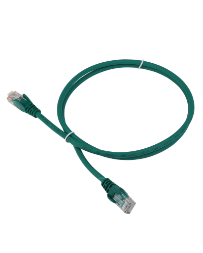 Патч-корд LANMASTER LSZH UTP кат.5e, 0.3 м, зеленый LANMASTER LAN-PC45/U5E-0.3-GN в Тюмени Патчкорды (медные) Pintop.ru