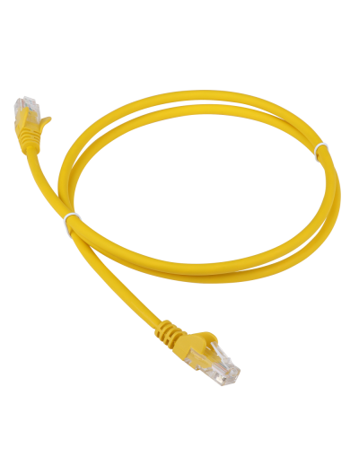 Патч-корд LANMASTER LSZH UTP кат.5e, 0.3 м, желтый LANMASTER LAN-PC45/U5E-0.3-YL в Тюмени Патчкорды (медные) Pintop.ru