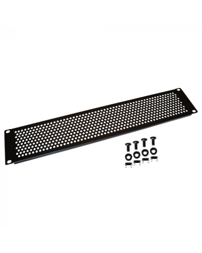 19 вентиляционная фальш-панель 2U, черная LANMASTER (LAN-DC-VNP-2U) в Тюмени Вентиляторные модули Pintop.ru