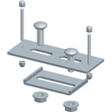 Основа фиксатора кабеля, алюминий LANMASTER LAN-MT-FBA