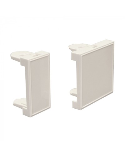 Заглушка 22.5х45, белая LANMASTER (LAN-SIP-22B-WH) в Тюмени Проходные адаптеры и розетки оптические Pintop.ru