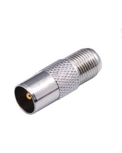 Переходник PAL (TV) штекер - F розетка LAZSO APTVF10 в Тюмени Коннекторы Pintop.ru