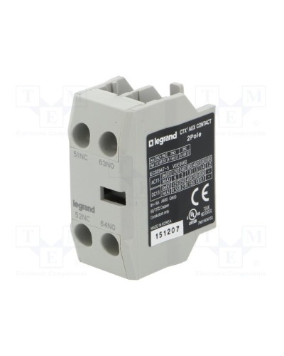 Блок вспомогательных контактов Legrand 416850 в Тюмени Дополнительное оборудование для сетей Pintop.ru