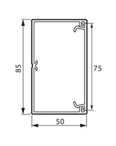Кабель-канал METRA 85x50 Legrand (638080) в Тюмени Кабель-канал Pintop.ru