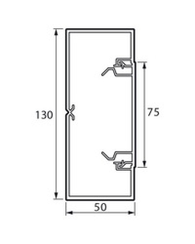 Кабель-канал METRA 130x50 Legrand (638082) в Тюмени Кабель-канал Pintop.ru