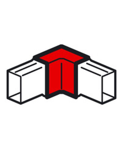 Угол внутренний для кабель-канала METRA 24x14 Legrand (638131) в Тюмени Аксессуары для кабель-канала Pintop.ru