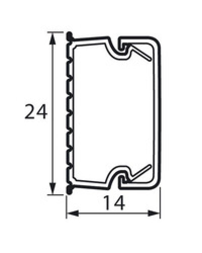 Кабель-канал METRA 24x14 Legrand (638193) в Тюмени Кабель-канал Pintop.ru