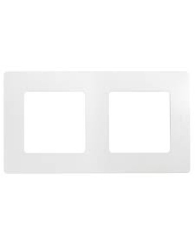 Рамка 2 поста Etika белый Legrand 672502 в Тюмени Аксессуары для кабель-канала Pintop.ru