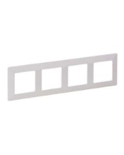 Рамка - Valena™ Life - 4 поста Legrand 754004 в Тюмени Аксессуары для кабель-канала Pintop.ru