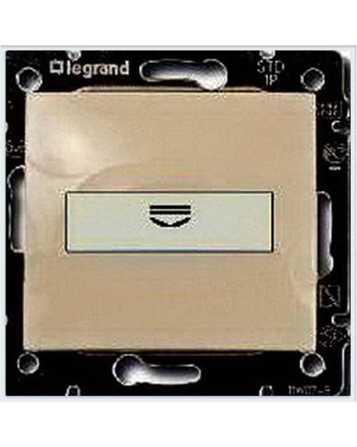 Выключатель c картой 10А слоновая кость Valena Legrand 774134 в Тюмени Аксессуары для кабель-канала Pintop.ru