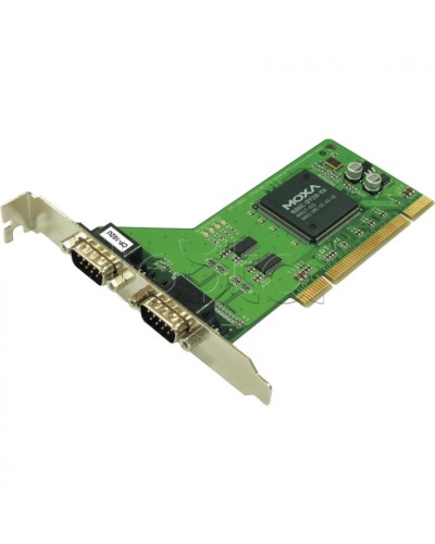 2-портовая плата RS-232 для шины Universal PCI Moxa CP-102U в Тюмени Сетевые карты Pintop.ru