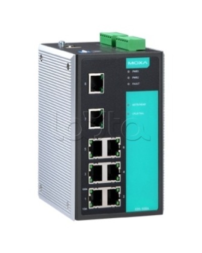 Коммутатор управляемый промышленный 8-портовый Moxa EDS-508A-T в Тюмени Коммутаторы Pintop.ru