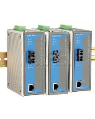Медиаконвертер Ethernet 10/100BaseTX в 100BaseFX (ST) Moxa IMC-101-M-ST в Тюмени Дополнительное оборудование для ОПС Pintop.ru