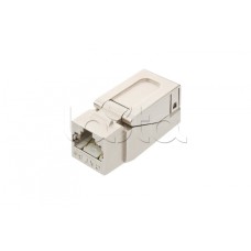 Модуль Keystone Jack RJ-45 категория 5e самозажимной полный экран NIKOMAX (NMC-KJSD2-NT-MT)