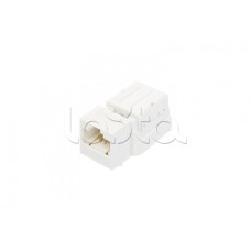 Модуль Keystone Jack RJ-45 категория 6 неэкрантрованный NIKOMAX (NMC-KJUE2-FT-WT)