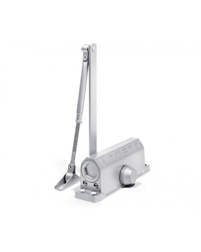 Доводчик дверной с рычажной тягой DC-065 EN3/4/5, серебро NOTEDO DC065S в Тюмени Доводчики Pintop.ru