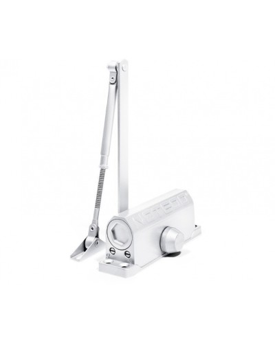 Доводчик дверной с рычажной тягой DC-065 EN3/4/5, белый NOTEDO DC065W в Тюмени Доводчики Pintop.ru