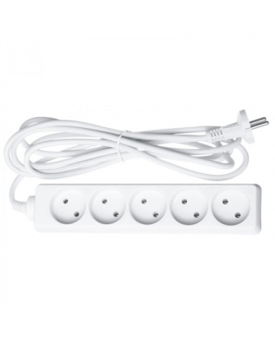 Удлинитель Navigator 61 311 NPE-S-05-300-X-2x1 б/з 5 гн. 3м в Тюмени Блоки розеток Pintop.ru