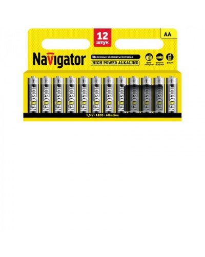 Элемент питания Navigator 94 782 NBT-NE-LR6-BP12 в Тюмени Электротехническое оборудование Pintop.ru