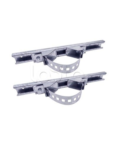 Комплект крепления на столб для ком-ров 200-300 мм OSNOVO в Тюмени Кронштейны и адаптеры для камер и мониторов Pintop.ru