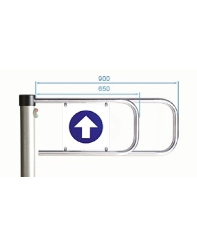 Створки для калитки PERCo-ASG-650 в Тюмени Калитки Pintop.ru