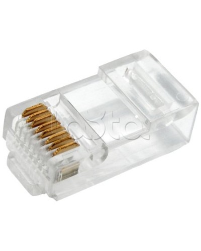Разъем RJ-45 8P8C, кат. 5е (100шт/уп) REXANT 05-1021 в Тюмени Коннекторы и разъемы Pintop.ru
