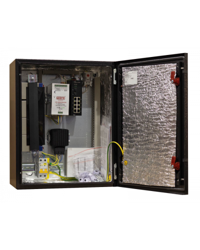 Узел коммутации всепогодный SpaceCam SC-Box-L2-8GP-240-2G-UPS(B) в Тюмени Коммутаторы Pintop.ru