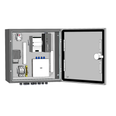 Узел коммутации всепогодный SpaceCam SC-Box-L2-8GP-240-2G(A)