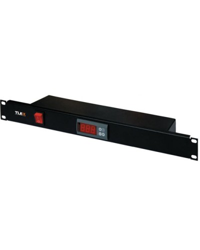 Панель для шкафа, с терморегулятором и датчиком TLK TLK-TERM-BK в Тюмени Вентиляторные модули Pintop.ru