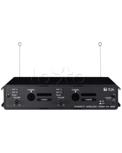 Тюнер канальный TOA WT-4820 ER в Тюмени Системы оповещения и трансляции TOA Pintop.ru