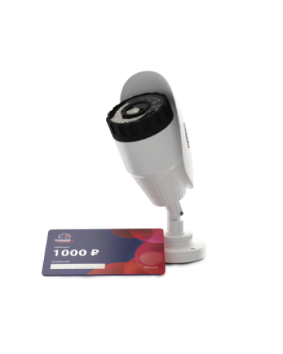 IP-камера видеонаблюдения уличная TRASSIR CloudBulletPoE в Тюмени IP-камеры Pintop.ru