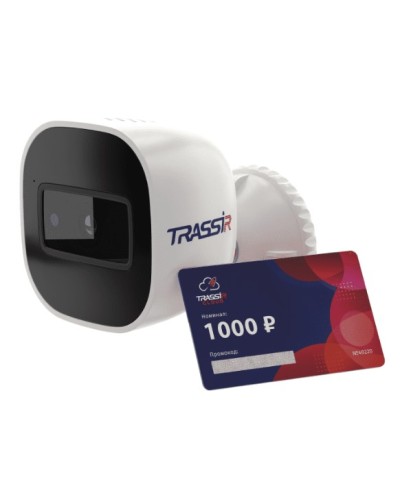 IP-камера видеонаблюдения уличная TRASSIR CloudBulletWifi в Тюмени IP-камеры Pintop.ru