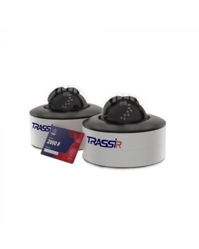 Комплект облачного видеонаблюдения TRASSIR W2D5Street в Тюмени IP-камеры Pintop.ru