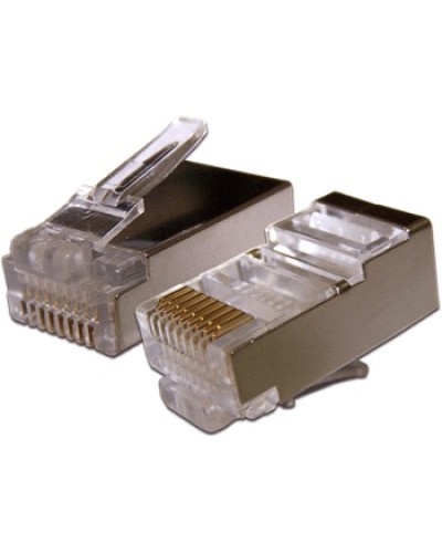Коннектор RJ45 STP 8P8C, cat.6 TWT TWT-PL45/S-8P8C-6 в Тюмени Коннекторы и разъемы Pintop.ru