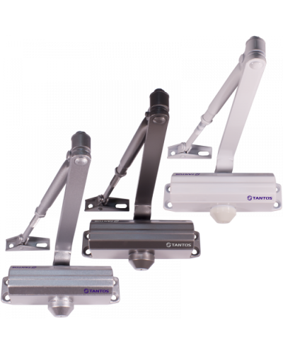 Доводчик дверной Tantos TS-DC065 черный в Тюмени Доводчики Pintop.ru