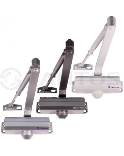 Доводчик дверной Tantos TS-DC085 Freeze (Белый) в Тюмени Доводчики Pintop.ru