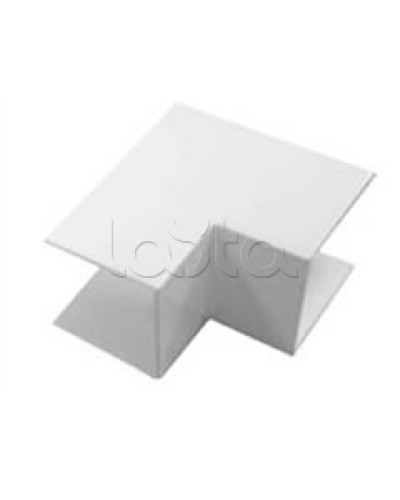 Угол внутренний для кабель-канала МЕХ, для сечения 40x40 Экопласт 72109 в Тюмени Аксессуары для кабель-канала Pintop.ru