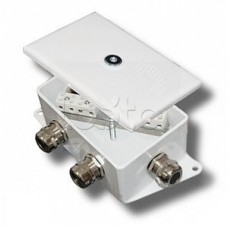 Коробка монтажная огнестойкая Гефест КМ-О (10к)-IP66-d, три ввода 120х80х68