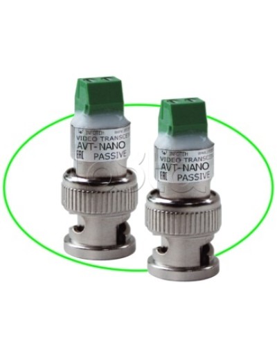 Комплект пассивных приемопередатчиков ИНФОТЕХ AVT-Nano Passive XL в Тюмени Видеоусилители, Модуляторы, Делители Pintop.ru