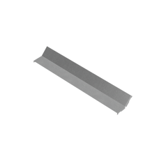 Крышка внутреннего вертикального угла 45 гр. 600 мм "ПЛЮС" КМ-Профиль (KNLplus45-600)