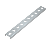 Универсальный поддерживающий профиль 36х13х1,5 L2000 мм INOX304 КМ-Профиль (UPP2000 INOX304)