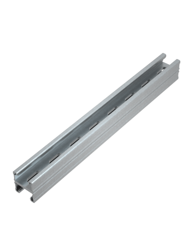 Страт-профиль двойной 41х21 L200 мм s:3,0 HD КМ-Профиль (2STPV41-21-200 HD) в Тюмени Аксессуары для лотков Pintop.ru