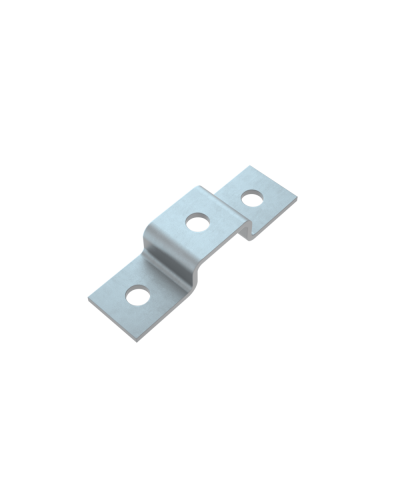 Прямоугольная скоба для страт-профиля 41х21 мм HD КМ-Профиль (PS41-21 HD) в Тюмени Держатели, клипсы, скобы Pintop.ru