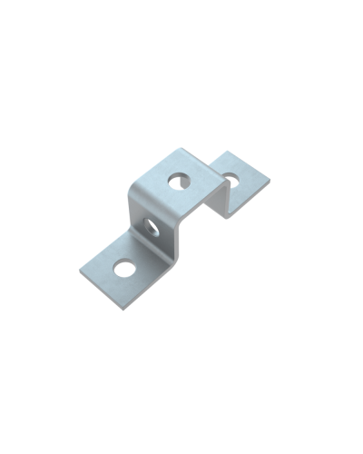Прямоугольная скоба для страт-профиля 41х41 мм HD85 КМ-профиль (PS41-41 HD85) в Тюмени Держатели, клипсы, скобы Pintop.ru