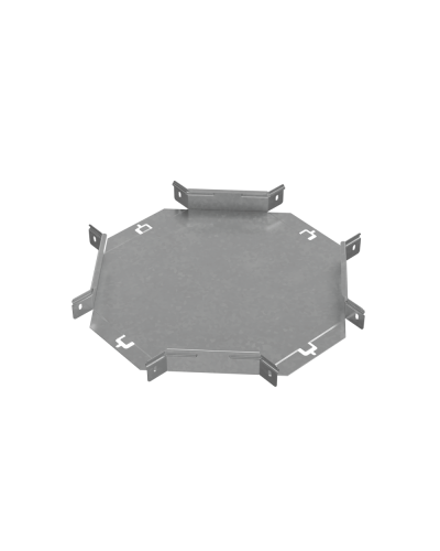 Х-разветвитель 50х200 мм ПЛЮС HD КМ-Профиль (XDplus50-200 HD) в Тюмени Аксессуары для лотков Pintop.ru