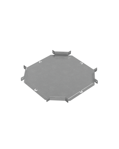 Х-разветвитель 50х400 мм ПЛЮС HD КМ-Профиль (XDplus50-400 HD) в Тюмени Аксессуары для лотков Pintop.ru