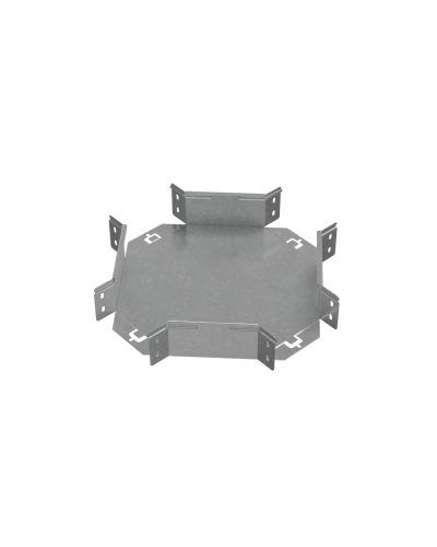 Х-разветвитель 80х150 мм ПЛЮС КМ-Профиль (XDplus80-150) в Тюмени Аксессуары для лотков Pintop.ru