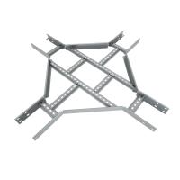 Х-разветвитель лестничный 80х200х1,5 мм "Быстрый монтаж" КМ-Профиль (LXDS80-200-1.5)